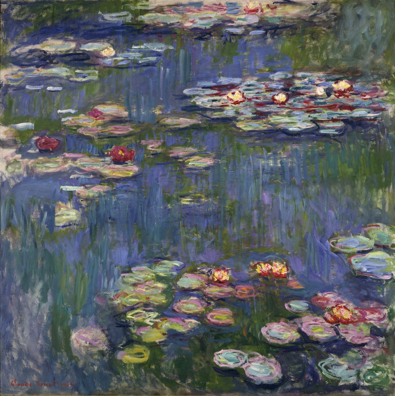 Les nymphéas à Giverny | Claude Monet | Estampe d'art