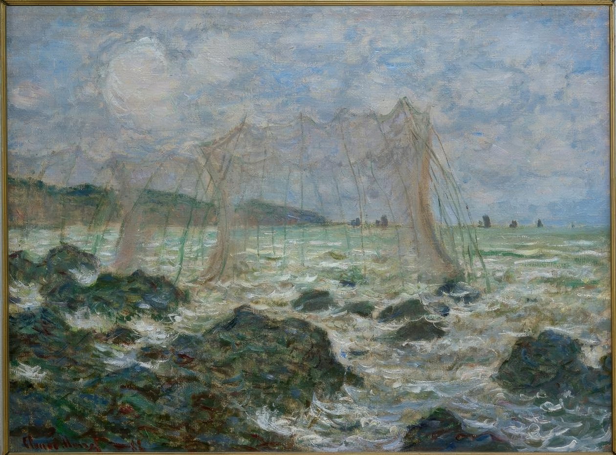 Parc de pêche à Pourville - Claude Monet