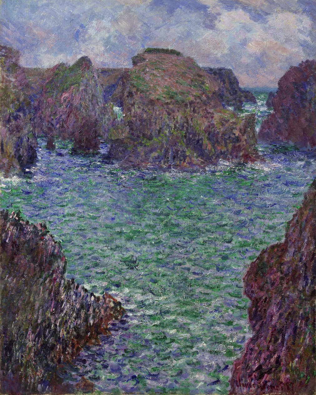Port-Goulphar, Belle-Île, 1887 - Claude Monet