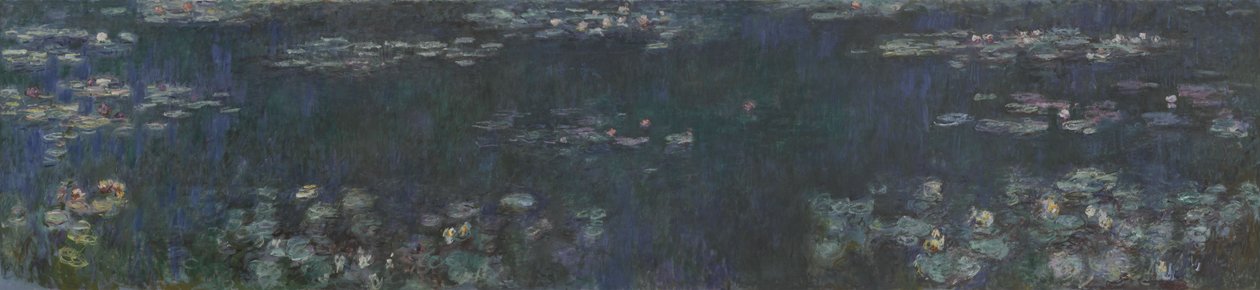 Reflets verts - Claude Monet