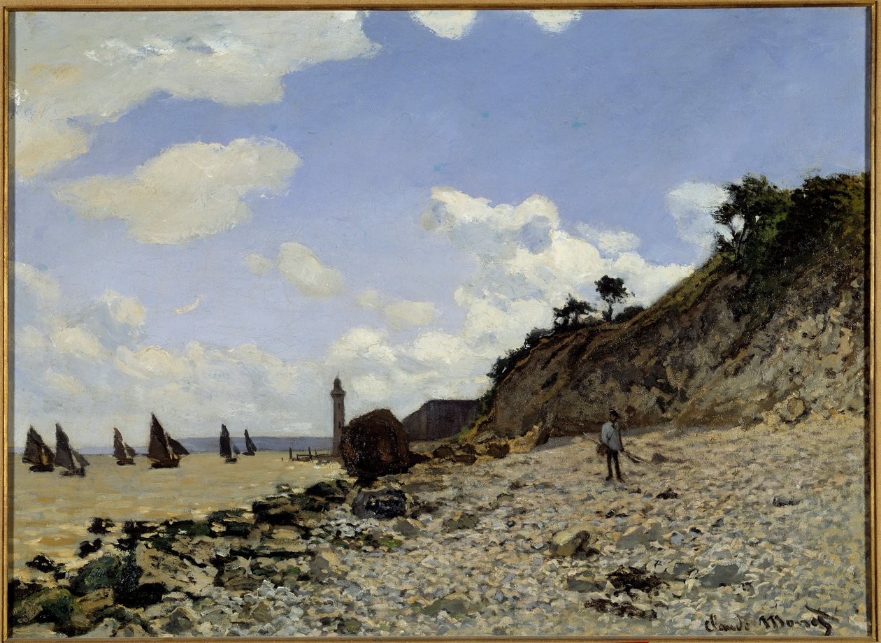 Bord de mer à Honfleur - Claude Monet