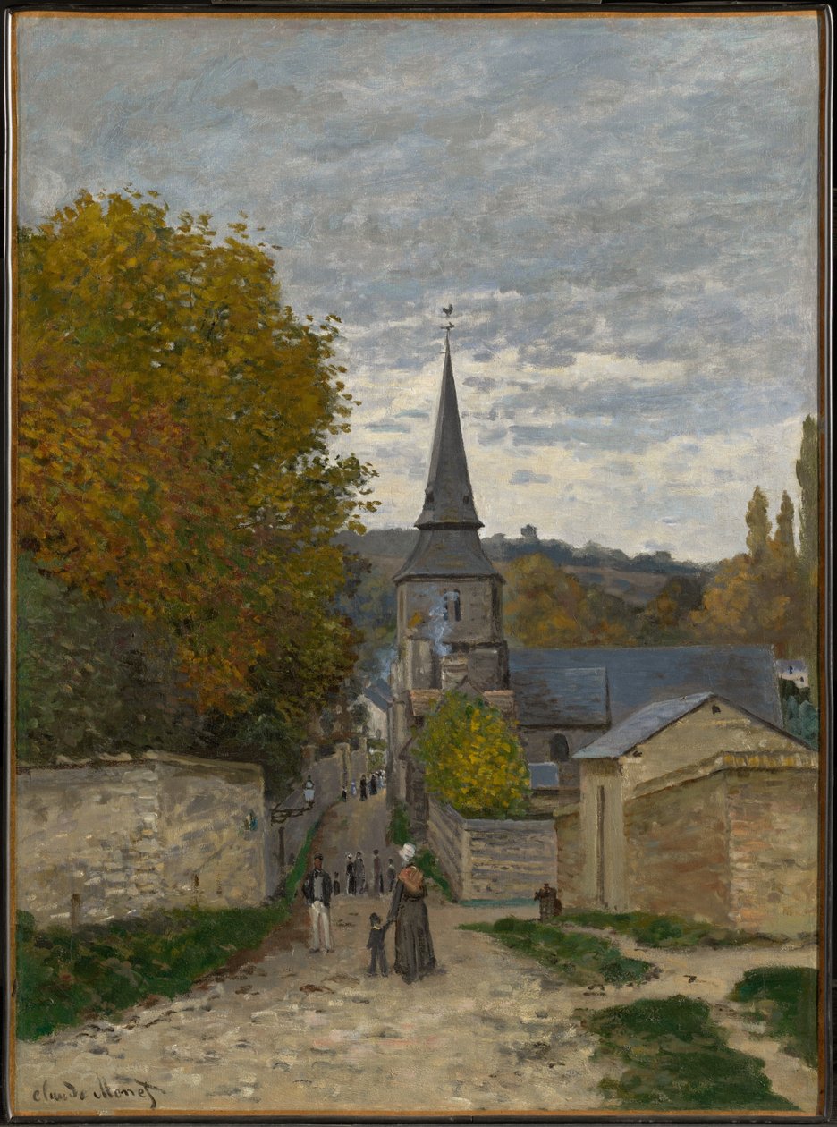 Street in Sainte-Adresse - Claude Monet