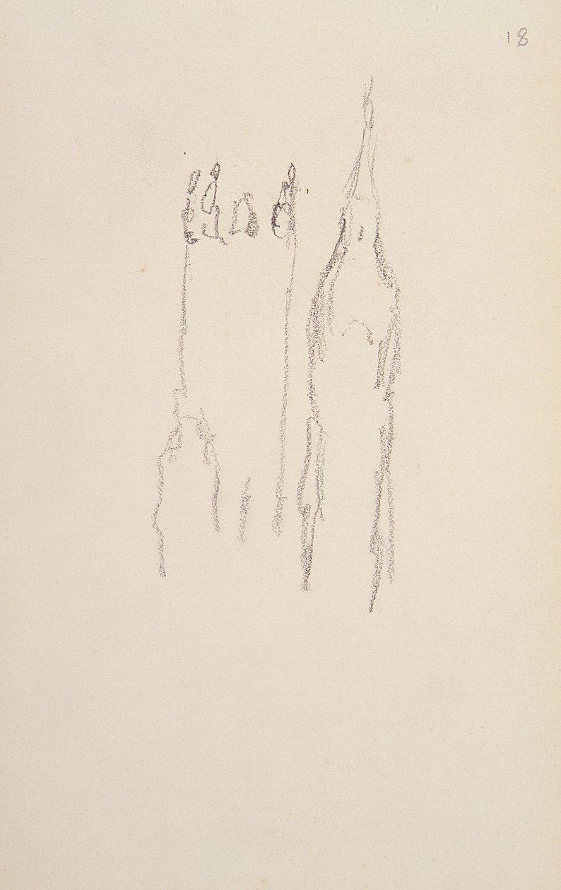 Étude pour la série de Londres, Houses of Parliament - Claude Monet