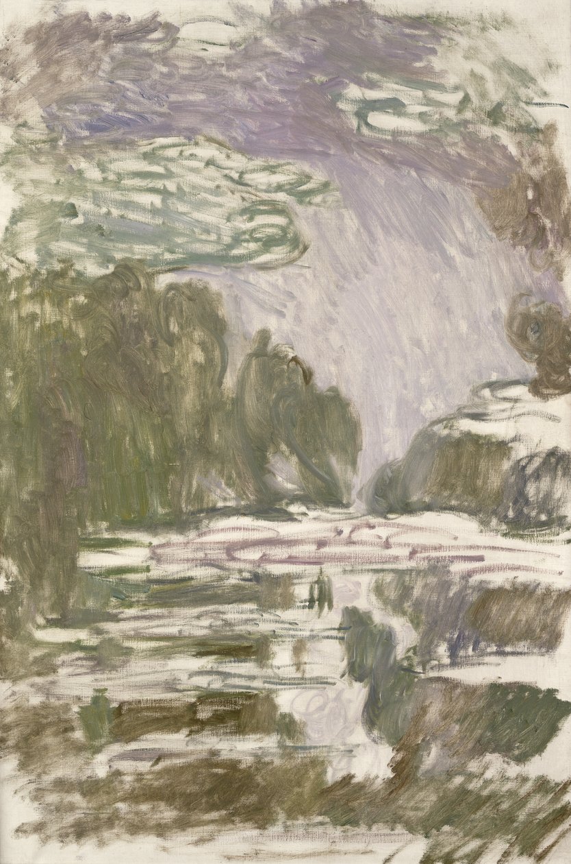 Étude pour les Nymphéas, 1907 - Claude Monet