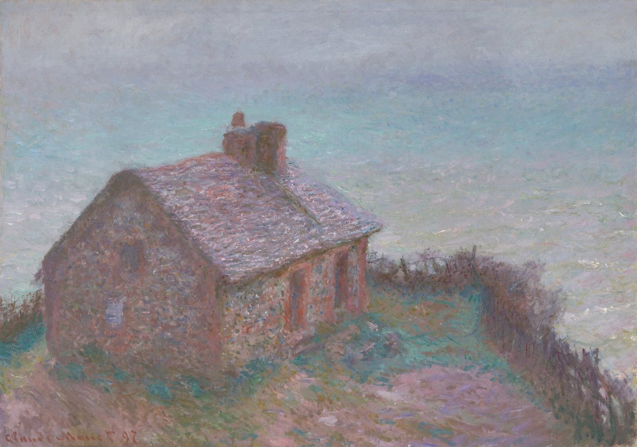 La Douane de Varengeville - Claude Monet