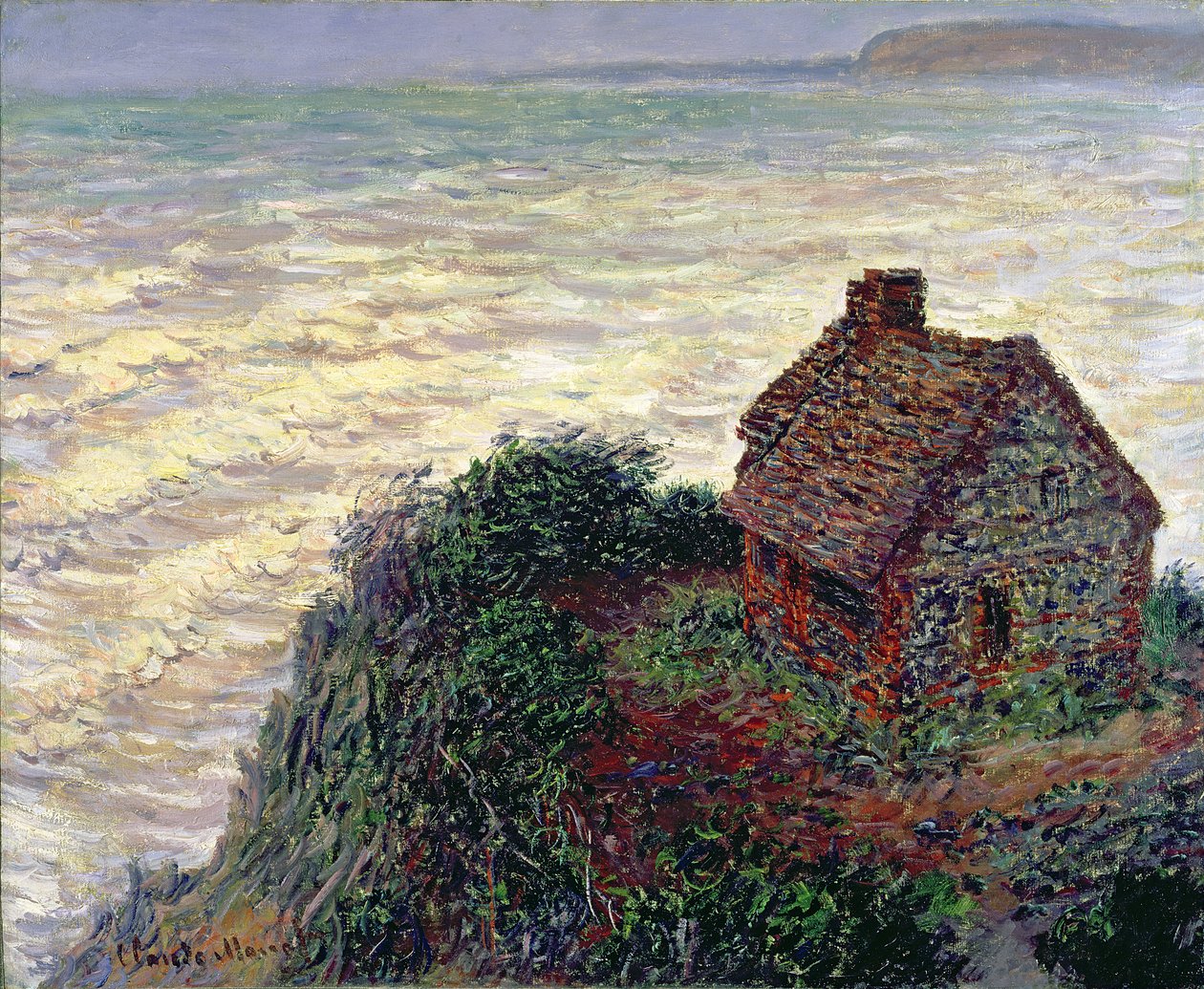 La maison du douanier, Varengeville, 1882 - Claude Monet