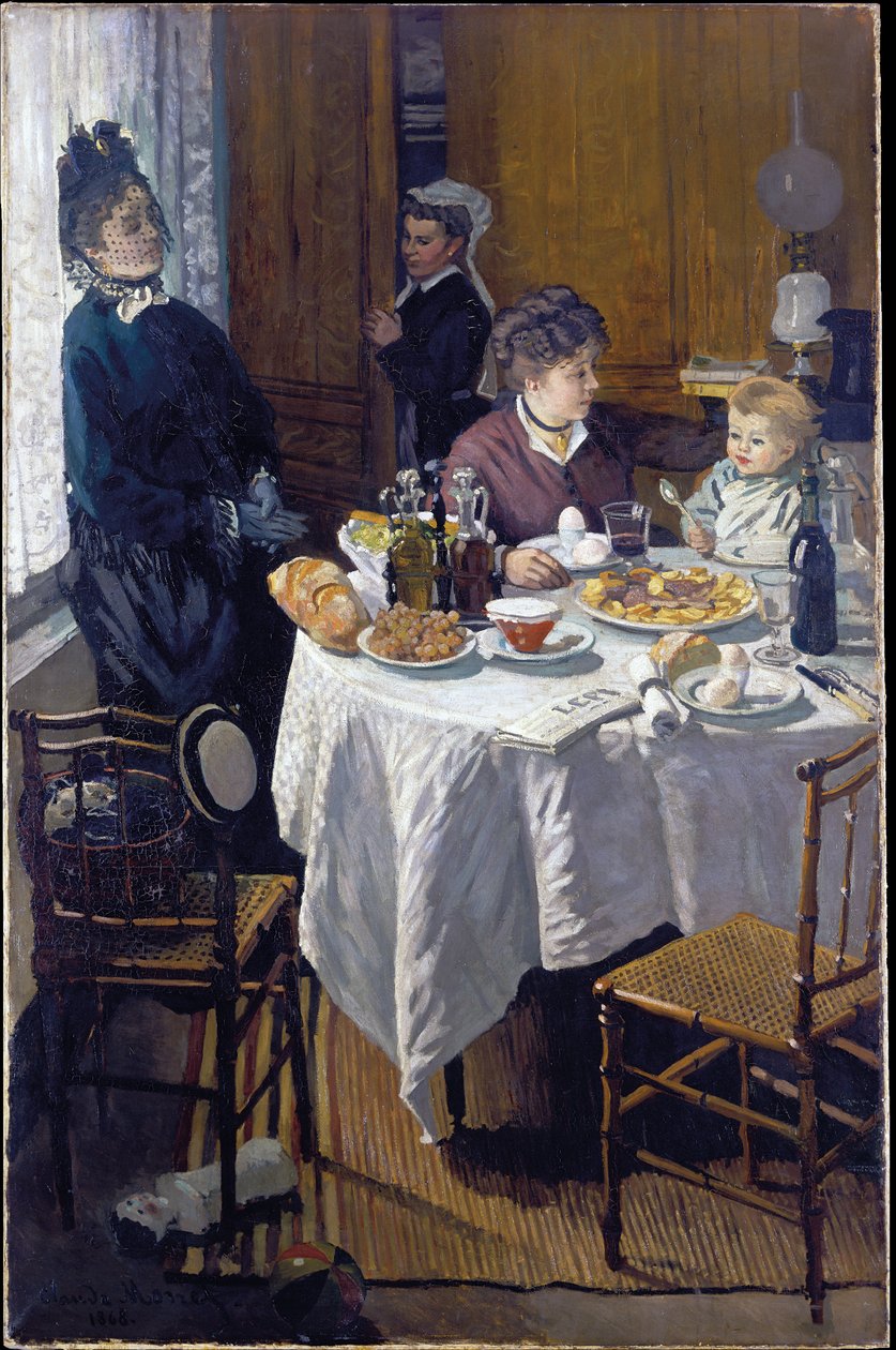 Le déjeuner - Claude Monet