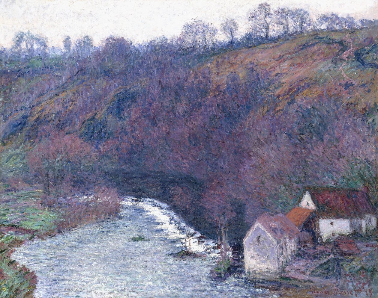 Le Moulin à Vervy, 1889 | Claude Monet | Estampe d'art