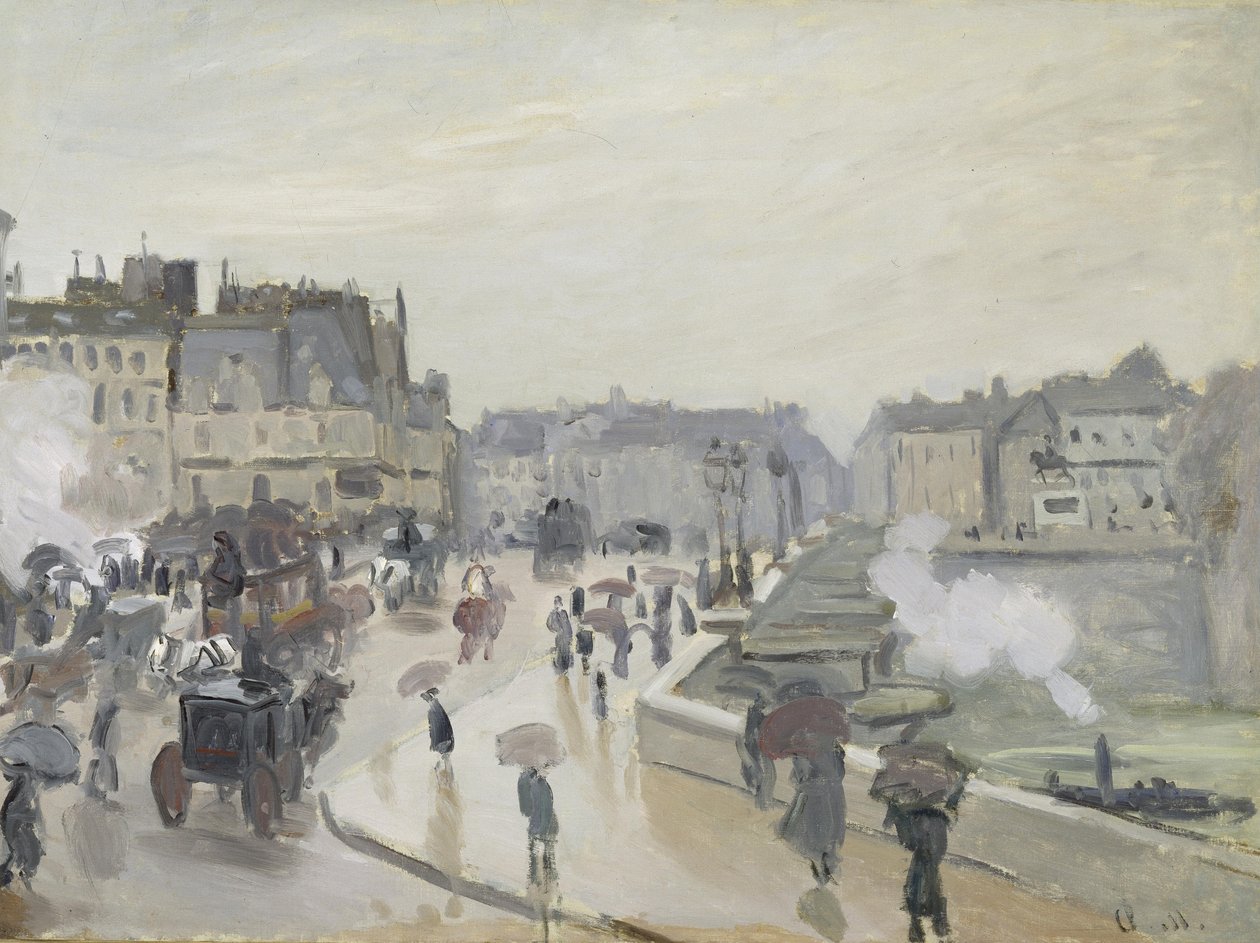 Le Pont Neuf - Claude Monet