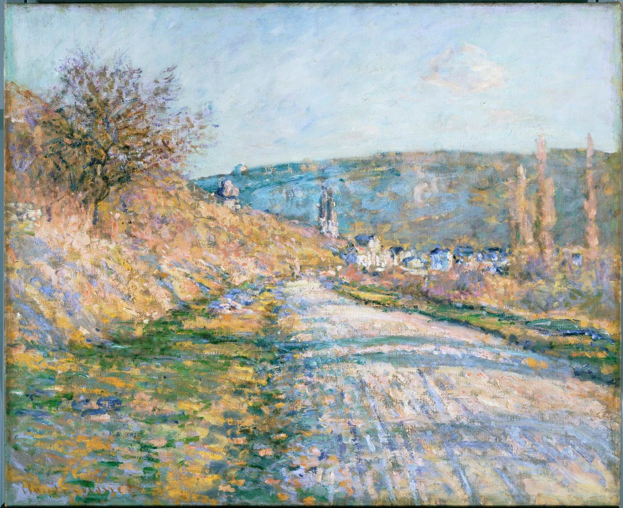 La route de Vétheuil - Claude Monet