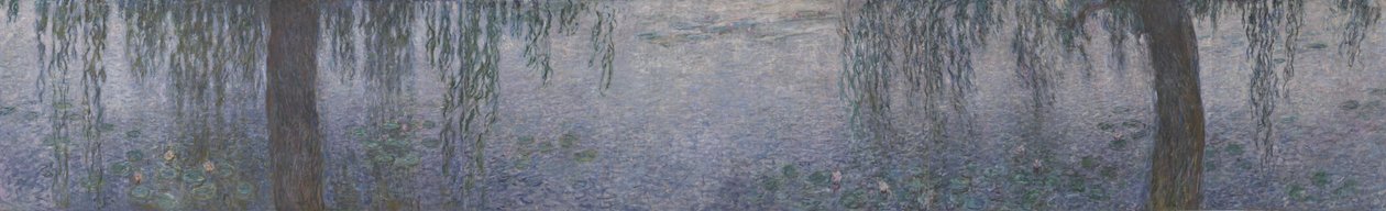 Les Nymphéas - Matin clair avec saules, 1914-1926 - Claude Monet