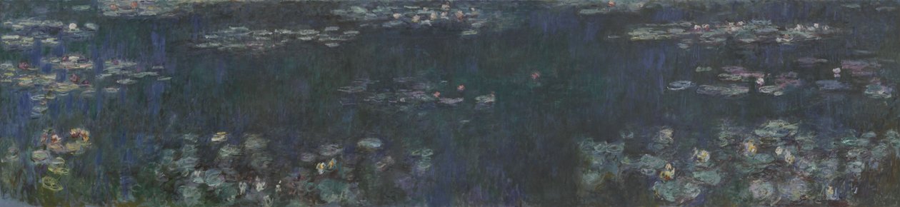 Les Nymphéas - Reflets verts, 1914-1926 - Claude Monet