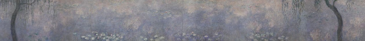 Les Nymphéas - Les Deux Saules - Claude Monet