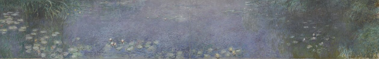 Les nénuphars - Réflexions sur les arbres - Claude Monet