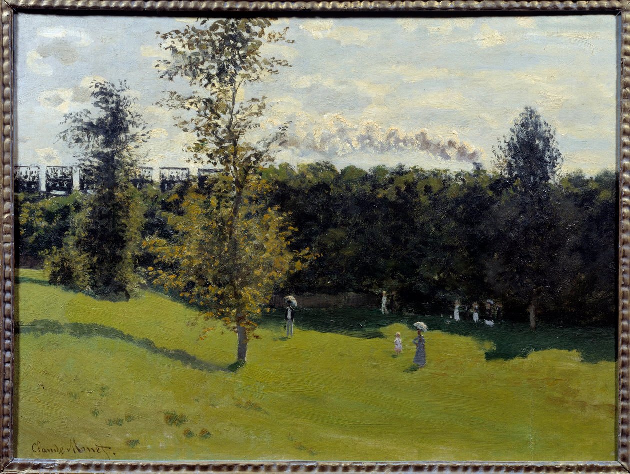 Train dans la campagne - Claude Monet