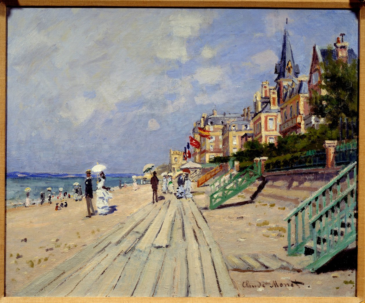 Plage de Trouville - Claude Monet