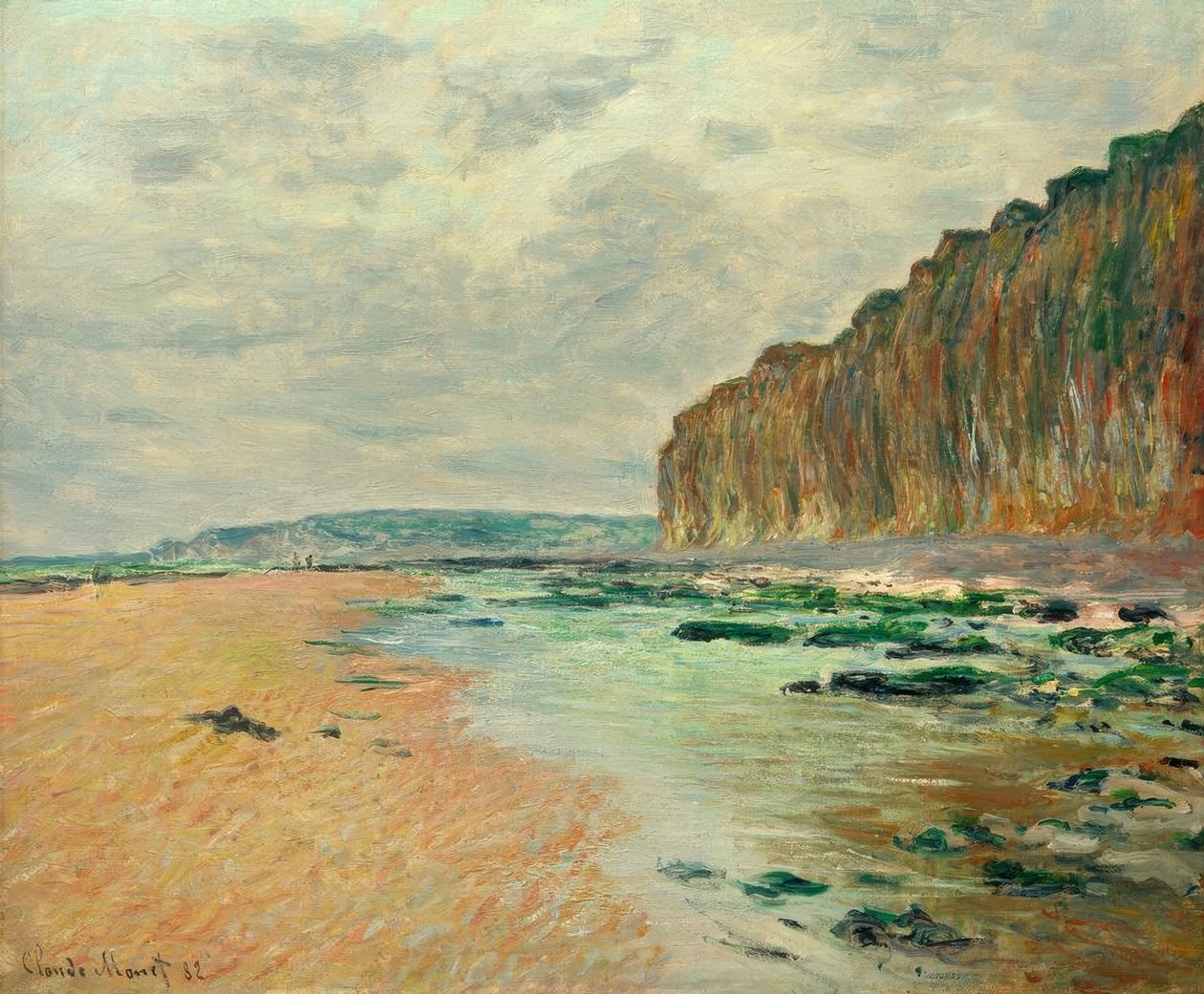 Varengeville, marée basse - Claude Monet