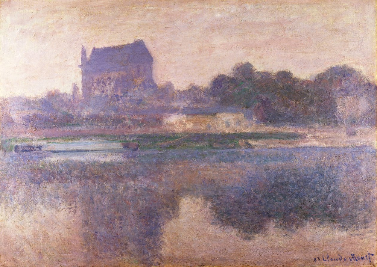 Église de Vernon dans le brouillard, 1893 - Claude Monet