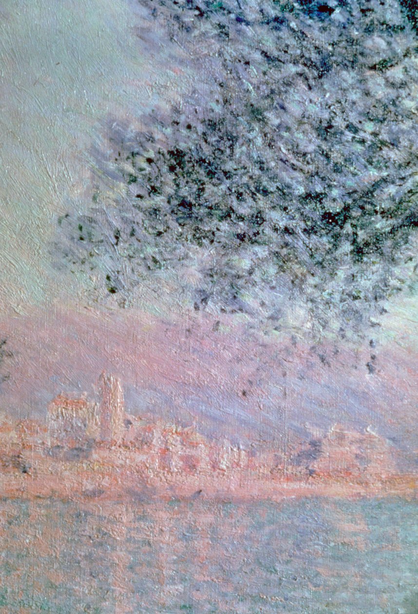 Vue d'Antibes (détail), 1888 | Claude Monet