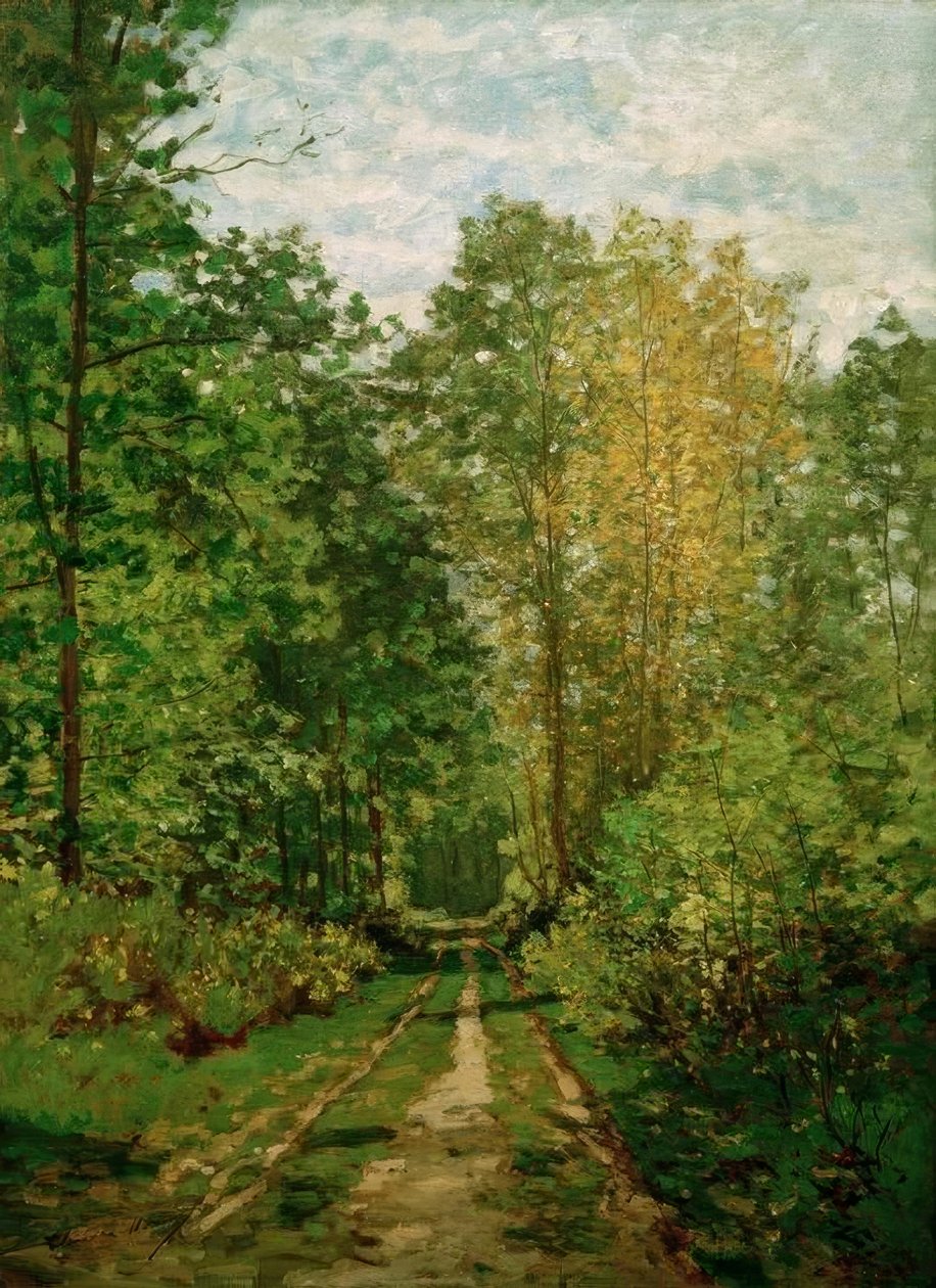 Chemin forestier - Claude Monet