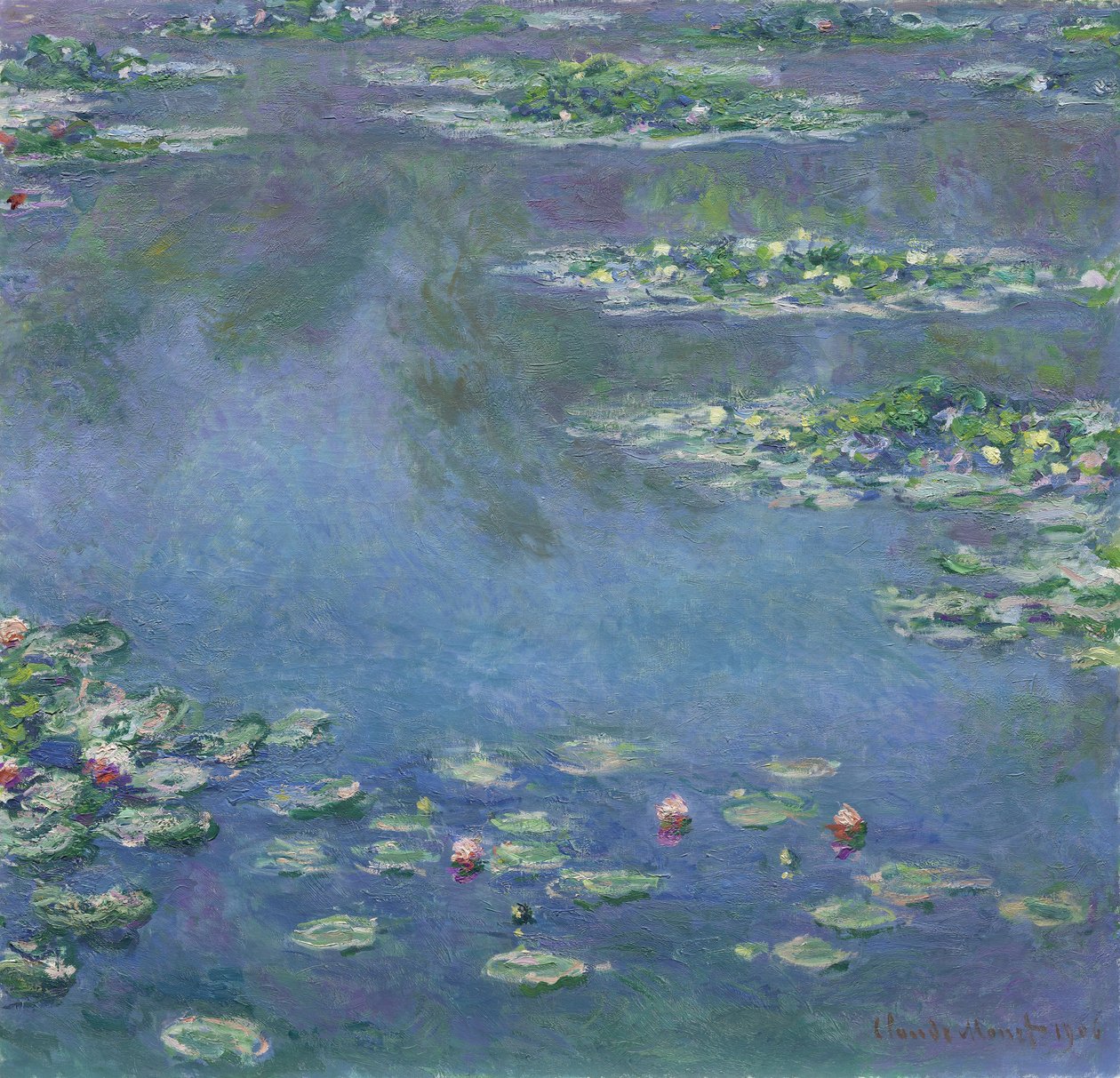 Nymphéas, 1906 - Claude Monet