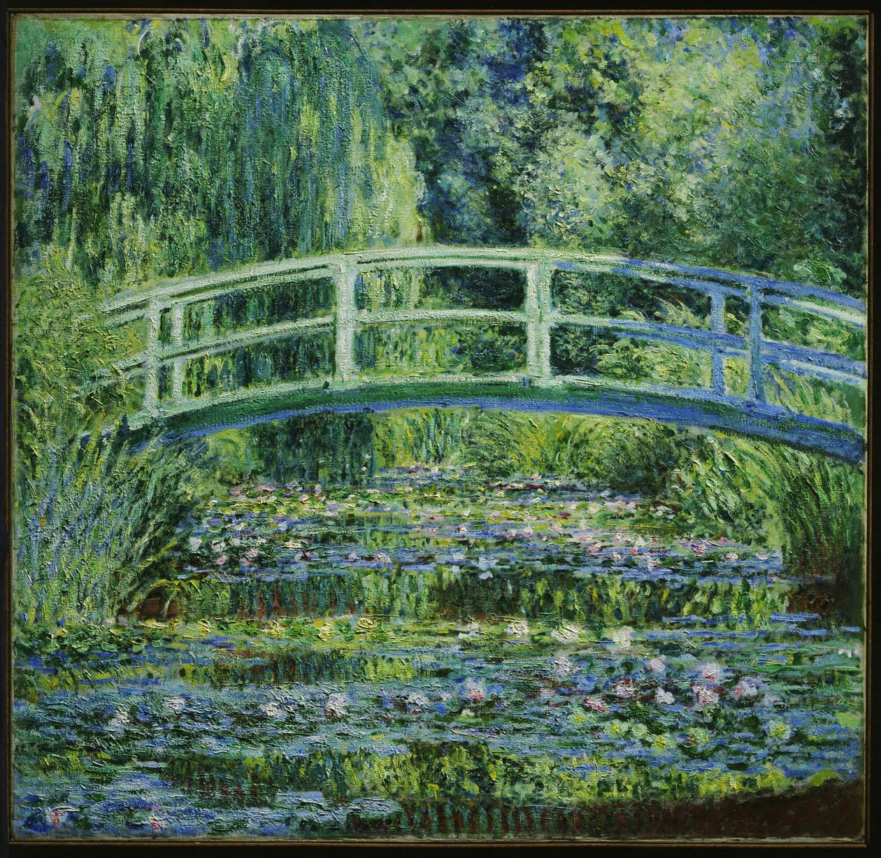 Nénuphars et pont japonais - Claude Monet