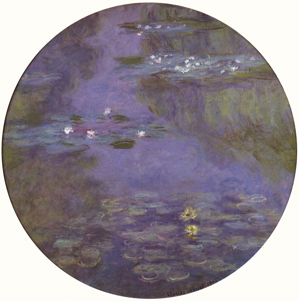 Rondelle de nénuphar - Claude Monet
