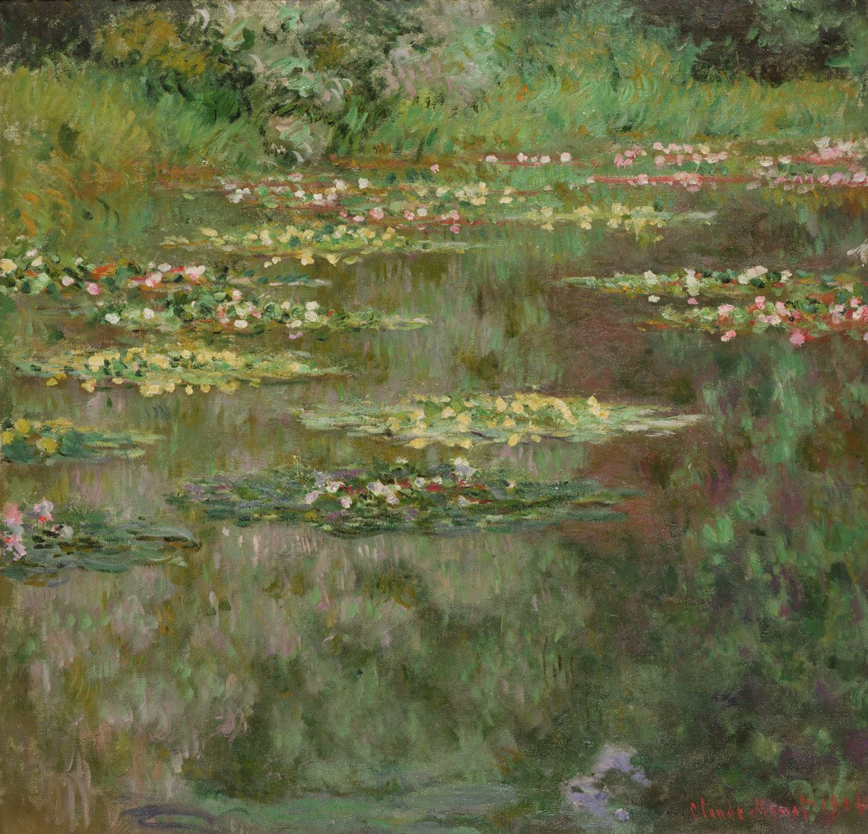 Nénuphars ou Le Bassin aux nymphéas (Nymphéas) 1904 - Claude Monet