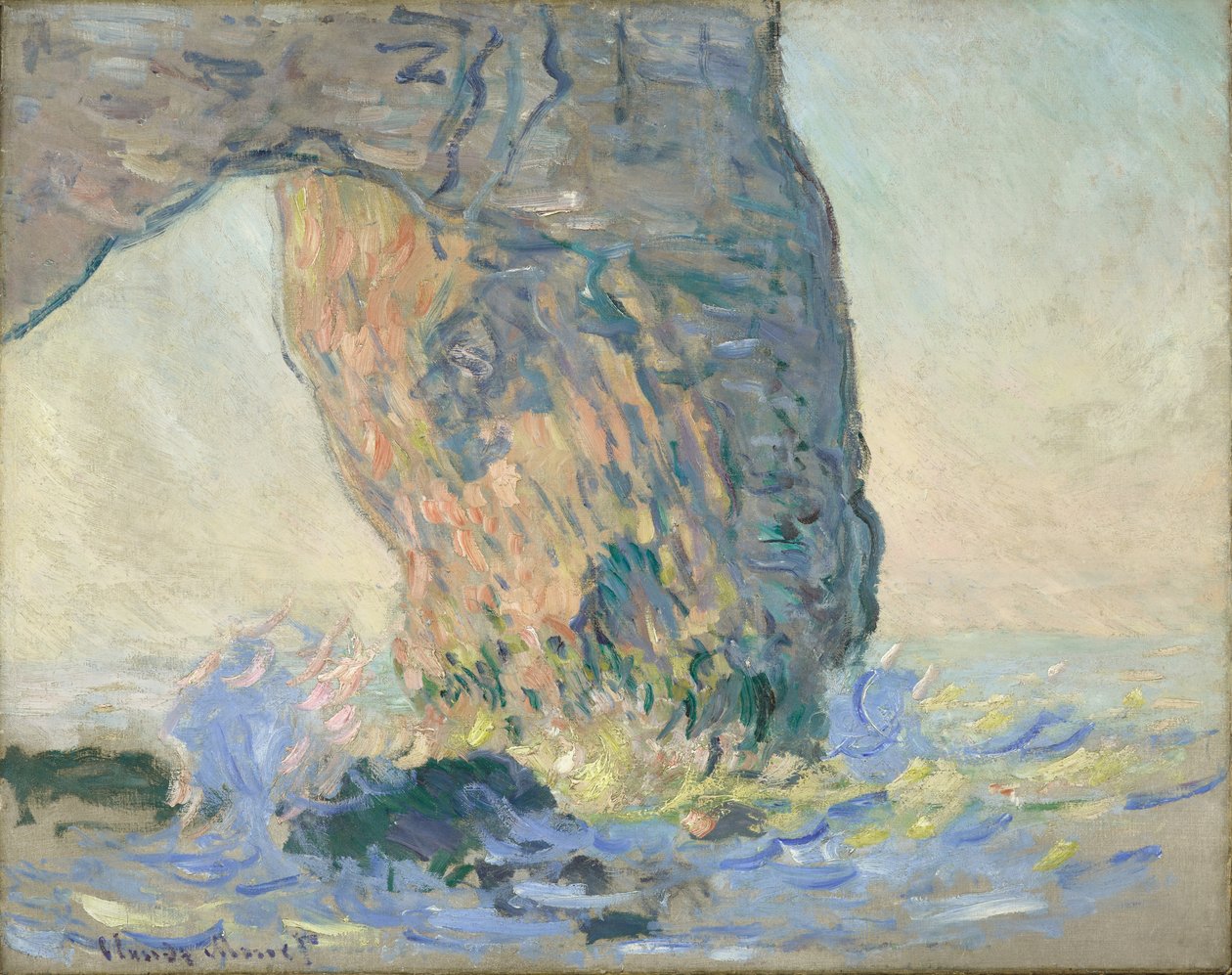Vagues à la Manneporte, vers 1885 - Claude Monet