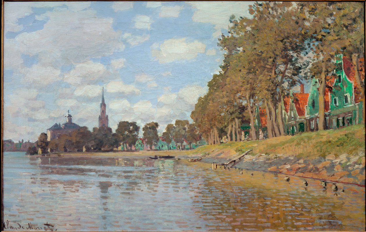 Zaandam (Hollande) - Claude Monet