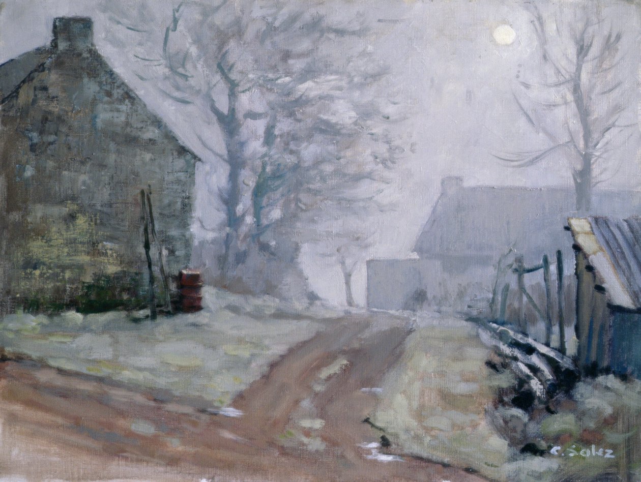 Hiver en Brocéliande - Claude Salez