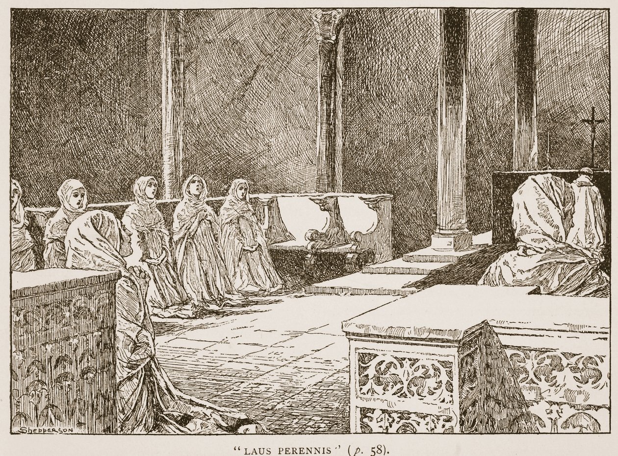 Laus Perennis, illustration de 