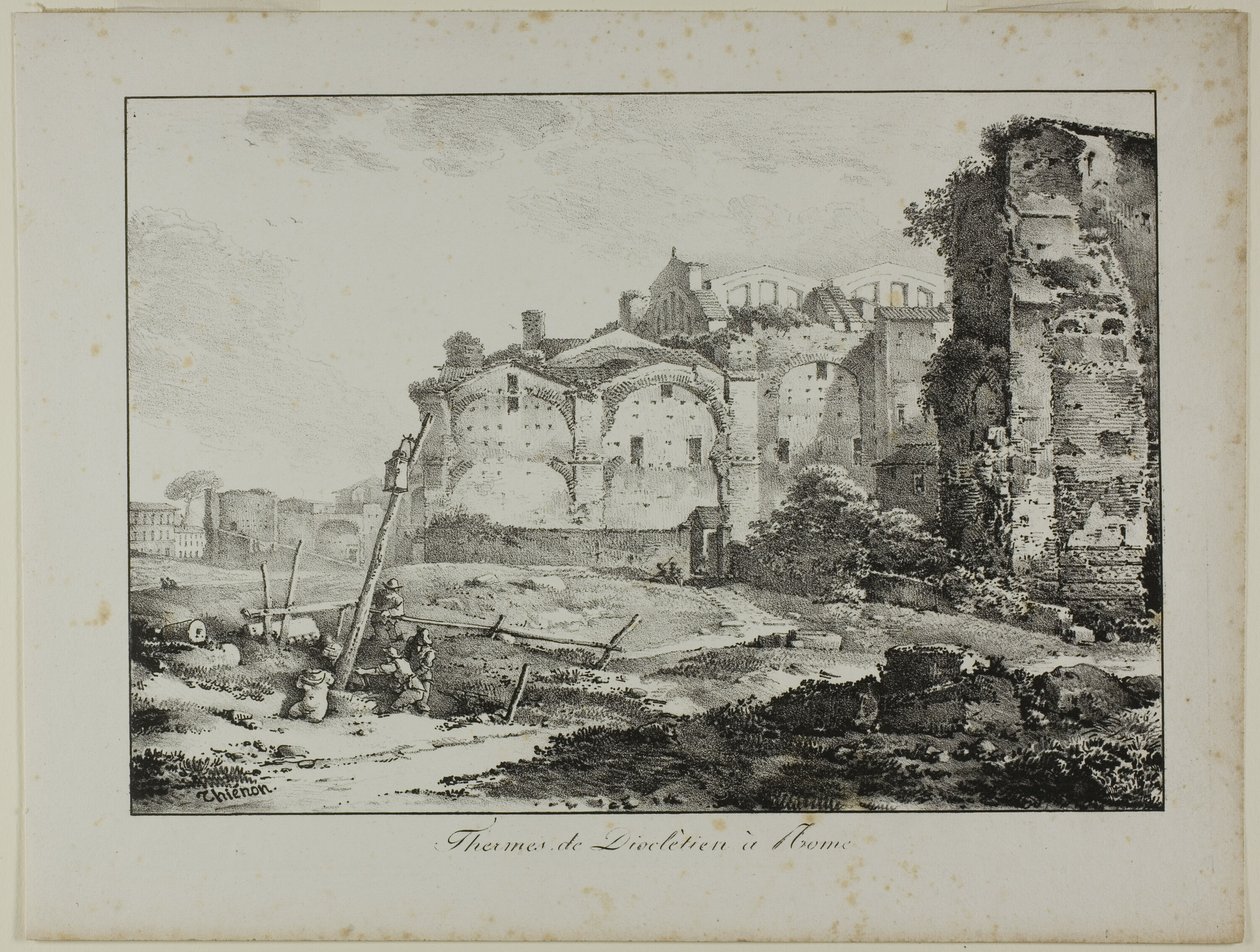 Thermes de Dioclétien, Rome - Claude Thienon