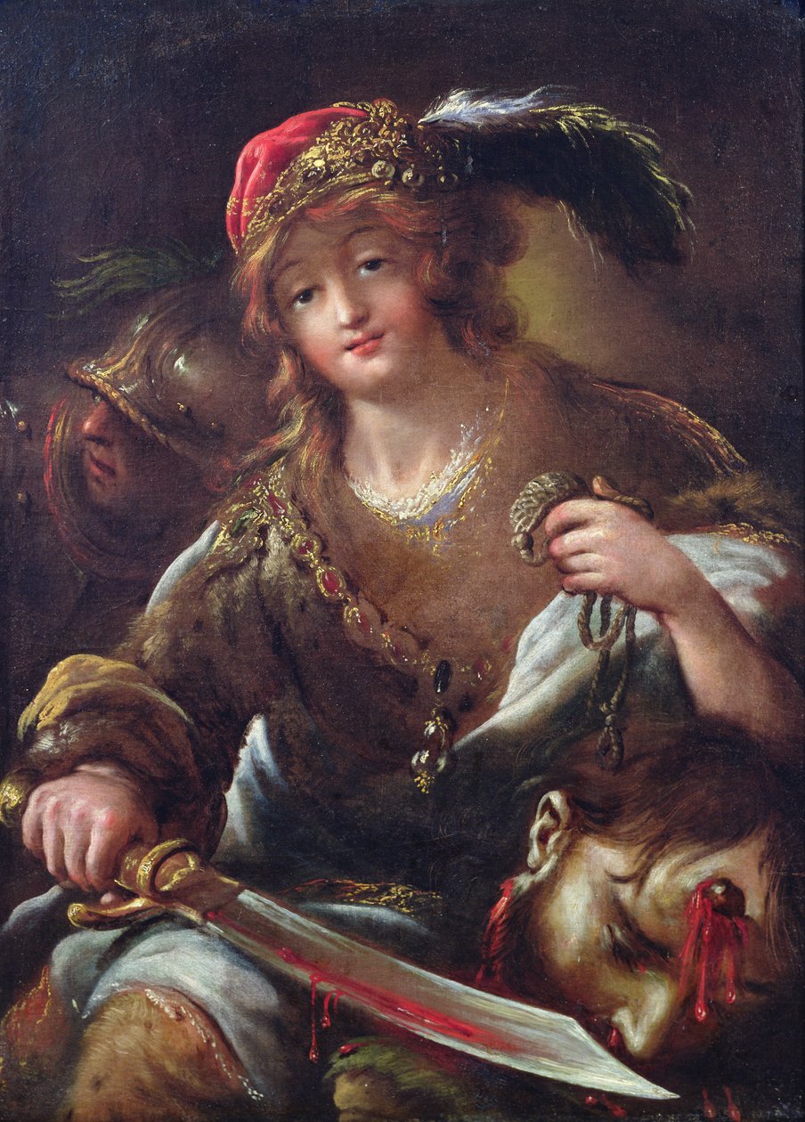 David avec la tête de Goliath, vers 1640 - Claude Vignon