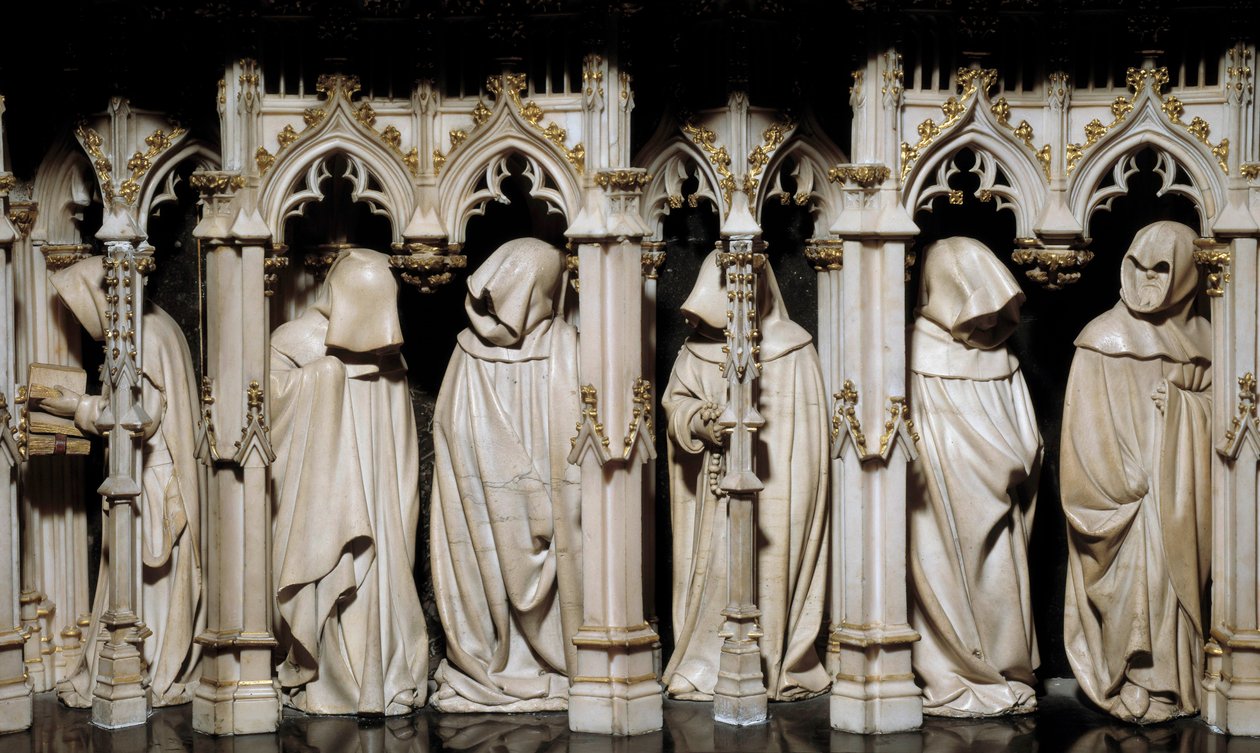 Les pénitents du tombeau de Philippe le Hardi (1342-1404) - Claus Sluter