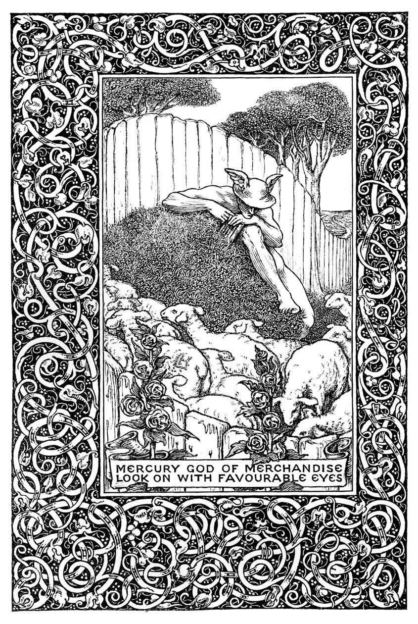 Frontispice de Le Champ de Trèfle - Clemence Housman