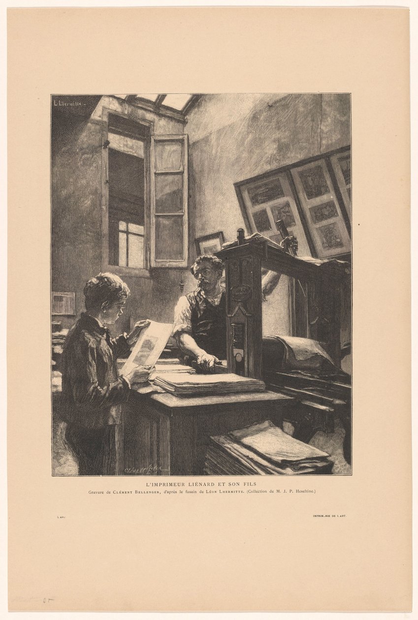 Imprimeur Liénard et son fils - Clement Bellenger
