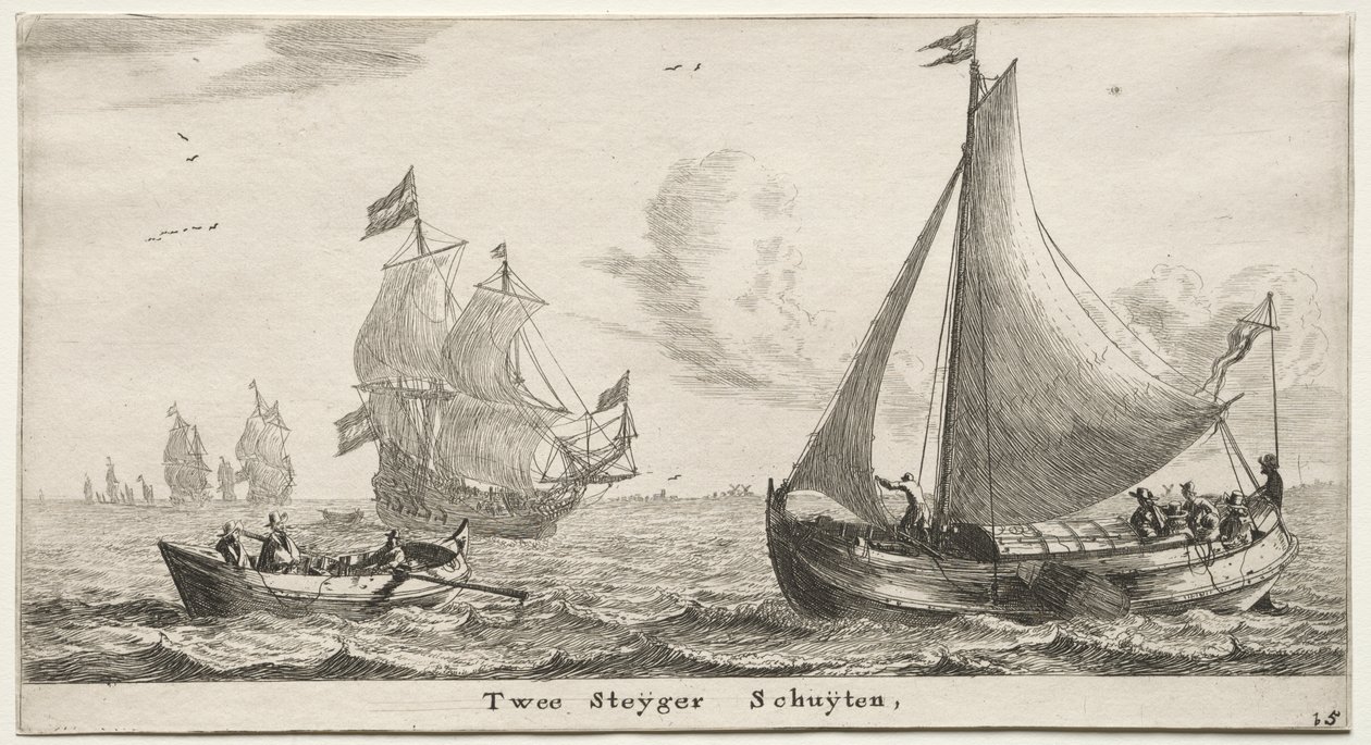Divers navires et vues d