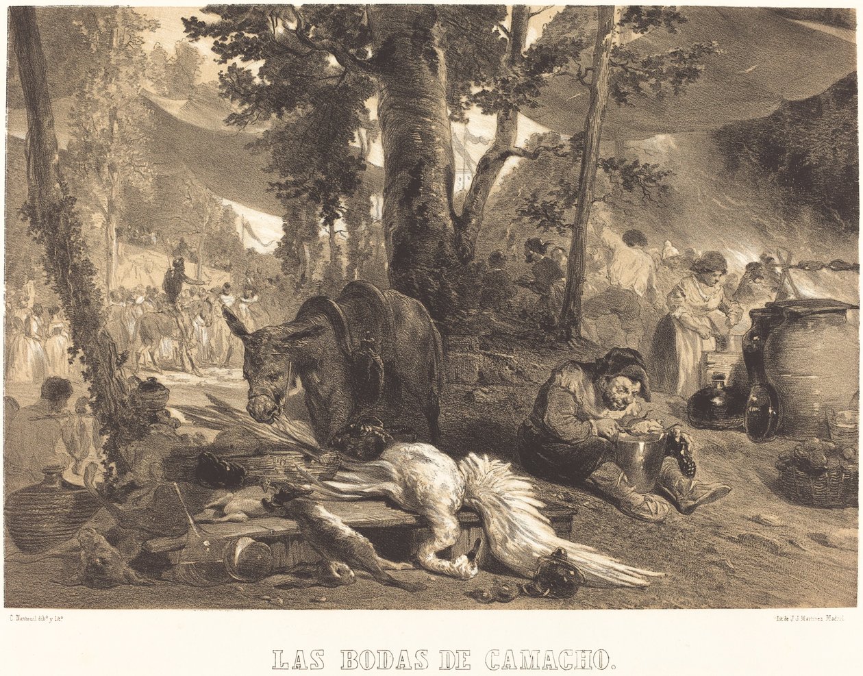 Les Noces de Camacho - Célestin Nanteuil