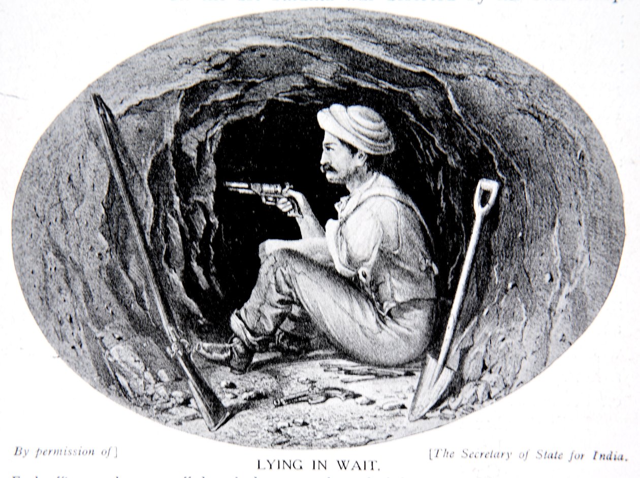 En embuscade, illustration de 