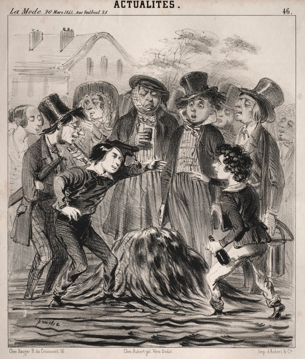 Actualités : Ha hé Félix ! arrive donc vite !, 1841 - Clémente Pruche