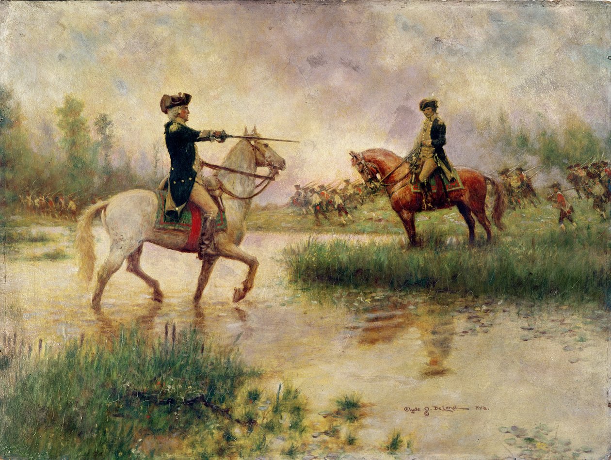 Réprimande de Washington à Lee - Clyde Osmer Deland