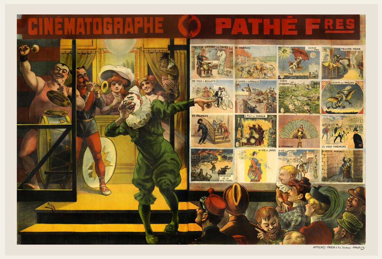 Cinématographe Pathé, 1906 - Cândido de Faria