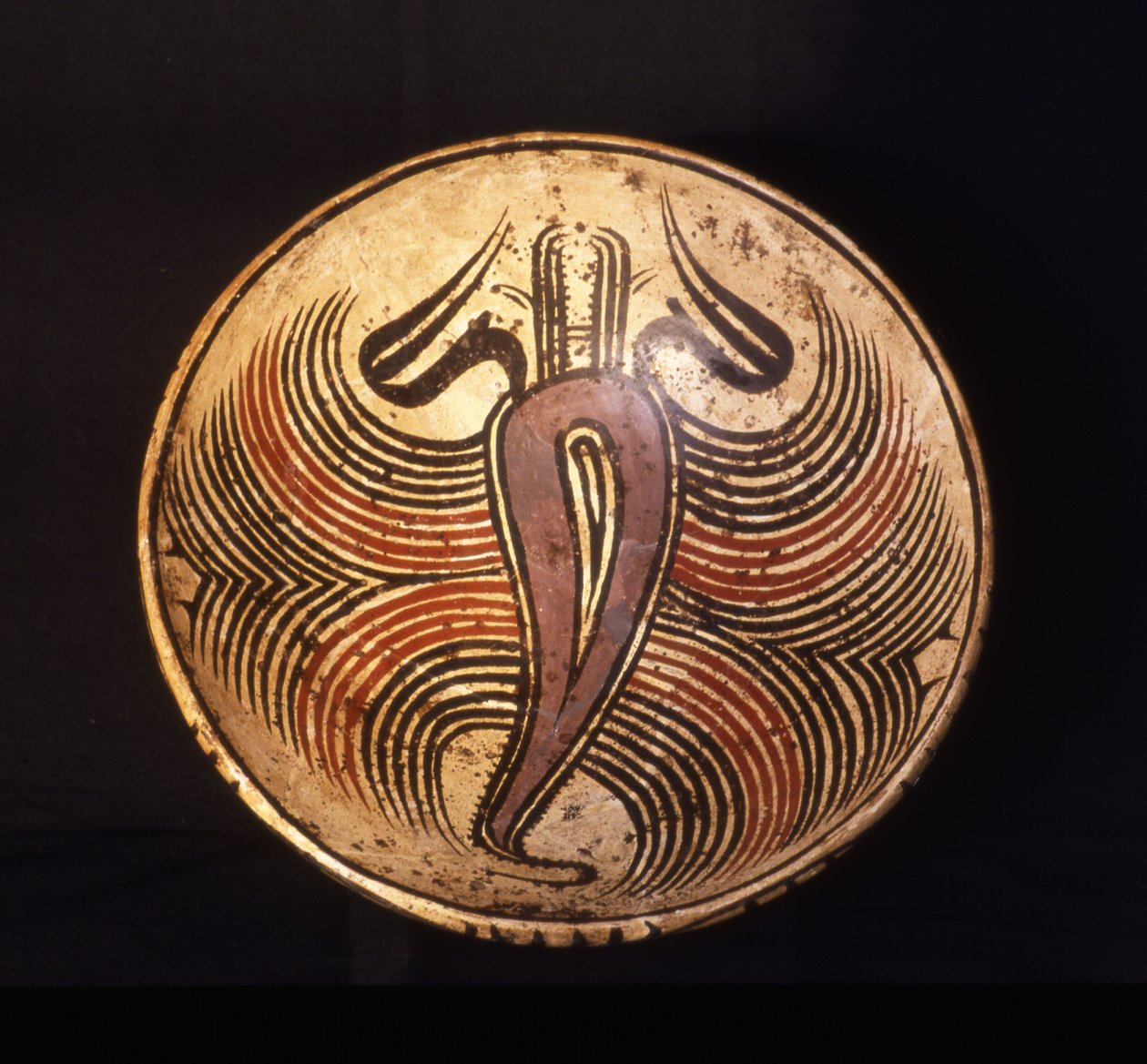 Assiette à piédestal, phase Coclé précoce, 700-800 après J.-C. - Cocle Culture