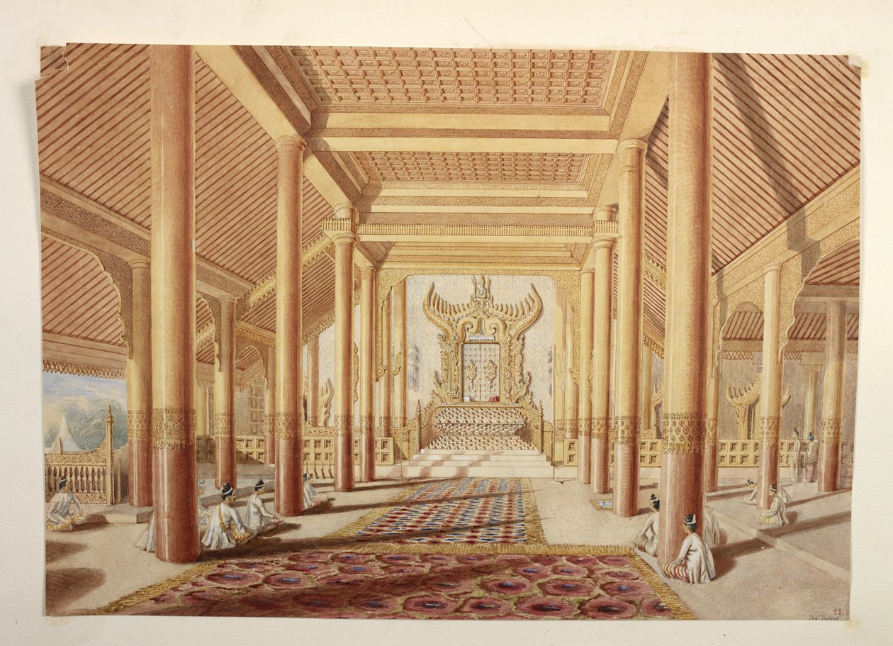 Le Trône et la salle d