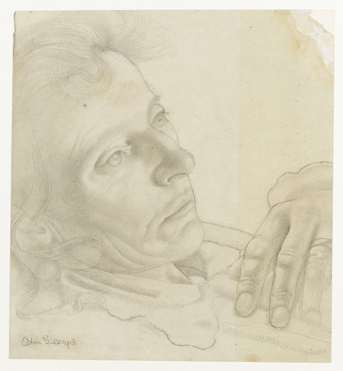 Colin Gill, Autoportrait (?), 1913 - Colin Unwin Gill