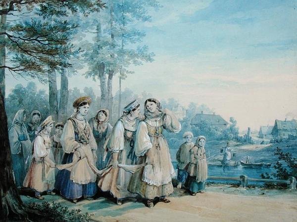 Paysans russes - Colmann