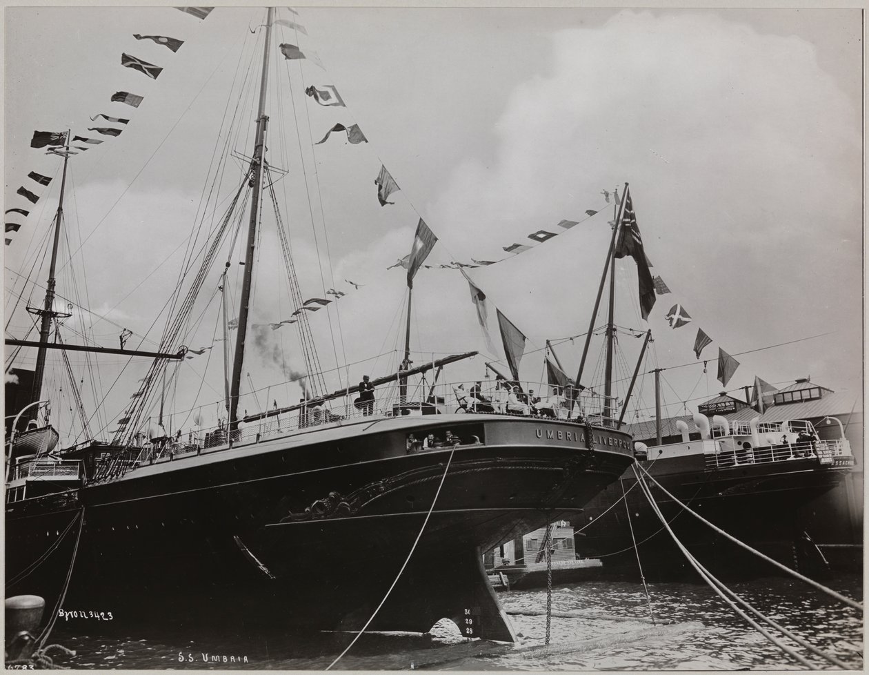 S.S. "Umbria", Cunard Line - Company Byron