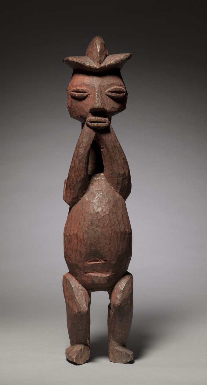 Figure masculine, milieu à fin des années 1800 - Congolese School