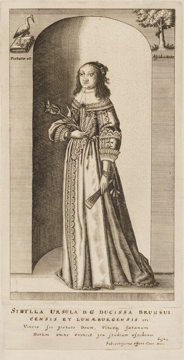 Conrad Buno - Sibylle Ursula, princesse de Brunswick-Lunebourg - Conrad Buno